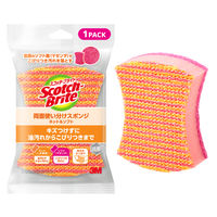 スリーエム（3M）スコッチ・ブライト 両面使い分けスポンジ ネット＆ソフト 抗菌 食器 キッチン DSSー02K（1個入×5）