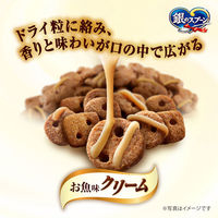 三ツ星グルメ お魚味クリーム 15歳頃から まぐろ・かつお味 国産 180g（18g×10袋入）1個 キャットフード 猫 ドライ（わけあり品）