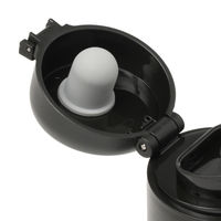 ワンタッチポータブルタンブラー 500ml オレンジ LAKOLE/ラコレ