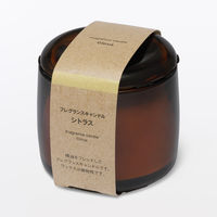 無印良品 フレグランスキャンドル シトラス Ｌ 良品計画