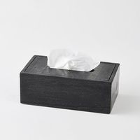 杉田エース CLOVER ブラックマーブルティッシュボックス CYT957665 1個（直送品）