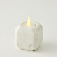 杉田エース CLOVER ホワイトマーブルティーライトホルダー CYT957682 1個（直送品）