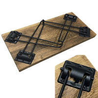 Habiter(アビテ) アーバン・フォールドテーブル JN-505-BK 1個（直送品）