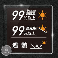 カワセ パラソル200cm ブラックコーティング MS-35 1本（直送品）