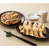 ゆかり 【包装無し】冷凍お好み焼・ねぎ餃子セット 1個（直送品）