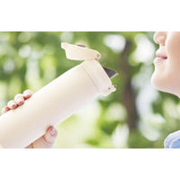 タイガー魔法瓶 真空断熱ボトル350ml MKR-W035WR(シェルホワイト) 1個（直送品）