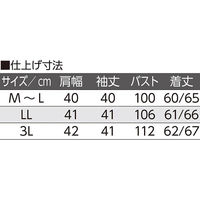 ケアファッション 7分袖後ろ長めTシャツ コン 3L W0182167425 1着（直送品）