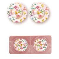 ほんやら堂 ながら温タブレット 花柄 貼るだけタブレット 1セット（1箱（6枚入）×3）