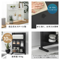 武田コーポレーション 伸縮可能なキッチンパネル縦型 LN-H6-KPTBK 1箱(4個入)（直送品）