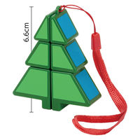 アーテック クリスマスツリーくるくるパズル 22082 1セット(1個×3)（直送品）