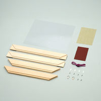 アーテック 木彫しきし額縁(太) 31223 1セット(1個×2)（直送品）