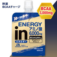 inゼリー（インゼリー） エネルギーアミノ酸　栄養ドリンク味 1セット（1個（180g）×12）　運動前・運動中　ゼリー飲料