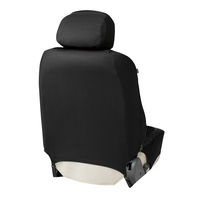 BONFORM シートカバー トレッドライン レッド フロント1枚 フルカバー 4165-50RE 1個（直送品）