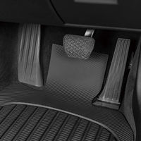 BONFORM バケットマット 3Dカーボンアロー 480×680mm ブラック フロント1枚 6489-01BK 1個（直送品）