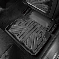 BONFORM バケットマット 3Dカーボンアロー 450×480mm ブラック 兼用1枚 6489-48BK 1個（直送品）