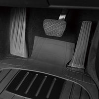 BONFORM バケットマット 3Dデザインラバー 480×620mm シルバー フロント1枚 6490-01SI 1個（直送品）