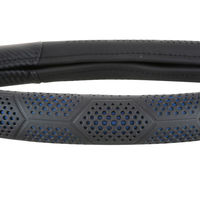 BONFORM ハンドルカバー ジオメトリーカーボン S 300×370mm ブルー 6937-01BL 1個（直送品）