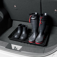 BONFORM クリーン収納 マルチトレイ L 600×400mm ブラック 大判サイズ 7709-06BK 1個（直送品）