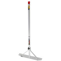 浅香工業 伸縮式ステン替板レーキS付 450 #71770 1個（直送品）