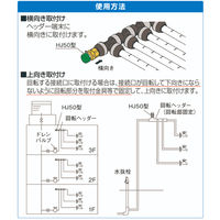 オンダ製作所 HJ50型 吸気弁アダプター HJ50-13-S 1個（直送品）