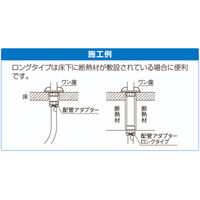 オンダ製作所 WJ17型 配管アダプター 青銅 WJ17-1313C-14-S 1個（直送品）