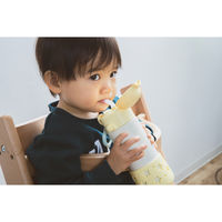 ピーコック魔法瓶 ベビー水筒 食洗機対応 ストローボトル ベルト付き マグ イエロー 481619 1個（直送品）