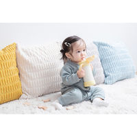 ピーコック魔法瓶 ベビー水筒 食洗機対応 ストローボトル ハンドル付き マグ イエロー 481617 1個（直送品）