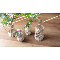 ティーライフ 花瓶 ヴァス フェイクPE 柳フラワーベース ボトル型 481892 1個（直送品）