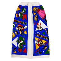 ナストーコーポレーション 巻きタオル マキタオル キャラクター 80×110cm スーパーマリオ総柄 482415 1個（直送品）