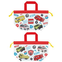 スケーター 弁当袋 ランチ巾着 2枚セット トミカ 482461 1個（直送品）