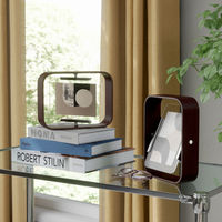 アントレックス Umbra フォトフレーム ベルウッドデスクフレーム 16×22cm 木製 ガラス ウォルナット 482877 1個（直送品）