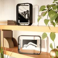 アントレックス Umbra フォトフレーム ベルウッドデスクフレーム 18.8×23.9cm 木製 ガラス ブラック 482881 1個（直送品）