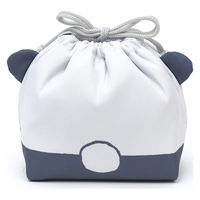 東洋ケース 弁当袋 ぎゅっとランチきんちゃく 保冷 パンダ 482964 1個（直送品）