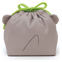 東洋ケース 弁当袋 ぎゅっとランチきんちゃく 保冷 カワウソ 482963 1個（直送品）