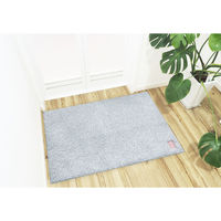 オカトー バスマット 大判 ひとひらのバスマット 60×90cm 雫 483086 1個（直送品）