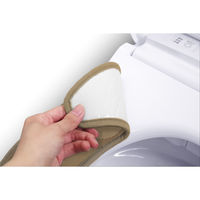 オカトー 便座シート mocchin 貼るだけ冷感便座シート ベージュ 483289 1個（直送品）