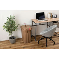 東谷 ゴミ箱 タフカン 60L 大容量 屋外 日本製 耐衝撃 フタ付き 軽い ブラウン 485141 1個（直送品）