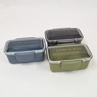 イエロースタジオ 弁当箱 850ml 2段 モノクローム ドーム2段ランチボックス チャコールグレー 491132 1個（直送品）