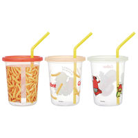 スケーター タンブラー 320ml ストロー付タンブラー3個入 かっぱえびせん 494192 1個（直送品）