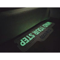 クレエ 玄関マット タフティールミナスマット マインドユアステップ 光る 494322 1個（直送品）