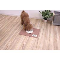 サンベルム ペットマット 40×30cm PallyPallyPET ランチョンマット 犬 猫 はっ水 ピンク 494343 1個（直送品）