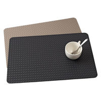 ルークラン ランチョンマット アプリクス イントレチャート ライトブラウン 494733 1個（直送品）