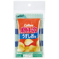 スケーター ベルト付き保冷剤 カルビー ポテチうすしお味 495286 1個（直送品）