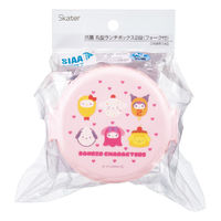 スケーター 弁当箱 2段 500ml 抗菌丸型ランチBOX2段 サンリオキャラクターズなりきり食べ物 495297 1個（直送品）
