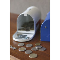 クレエ 貯金箱 ポストジェネラル メールボックス コインバンク 鍵付き ブラック 495598 1個（直送品）