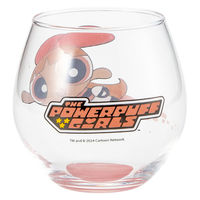 サンアート グラス 330ml まんまるグラス パワーパフガールズ ブロッサム 496459 1個（直送品）