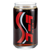 サンアート グラス 360ml 缶型グラス コーラ 496490 1個（直送品）