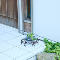 SANKA 花台 のせるんです ハート 300 直径30cm 496617 1個（直送品）