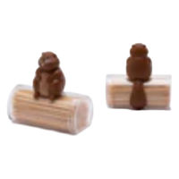 アントレックス つまようじ入れ Peleg Design Woody ピックホルダー ビーバー 496633 1個（直送品）