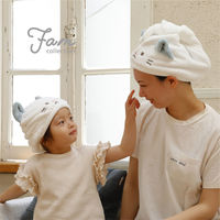 シービージャパン ヘアキャップ キッズキャップ 吸水アニマルキッズキャップ Zooie fam ネコ 497322 1個（直送品）